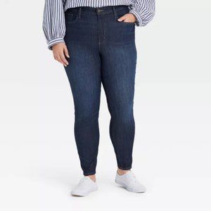 Women's High-Rise Skinny Jeans - Universal Thread™ Blue Dusk New With Tags 1